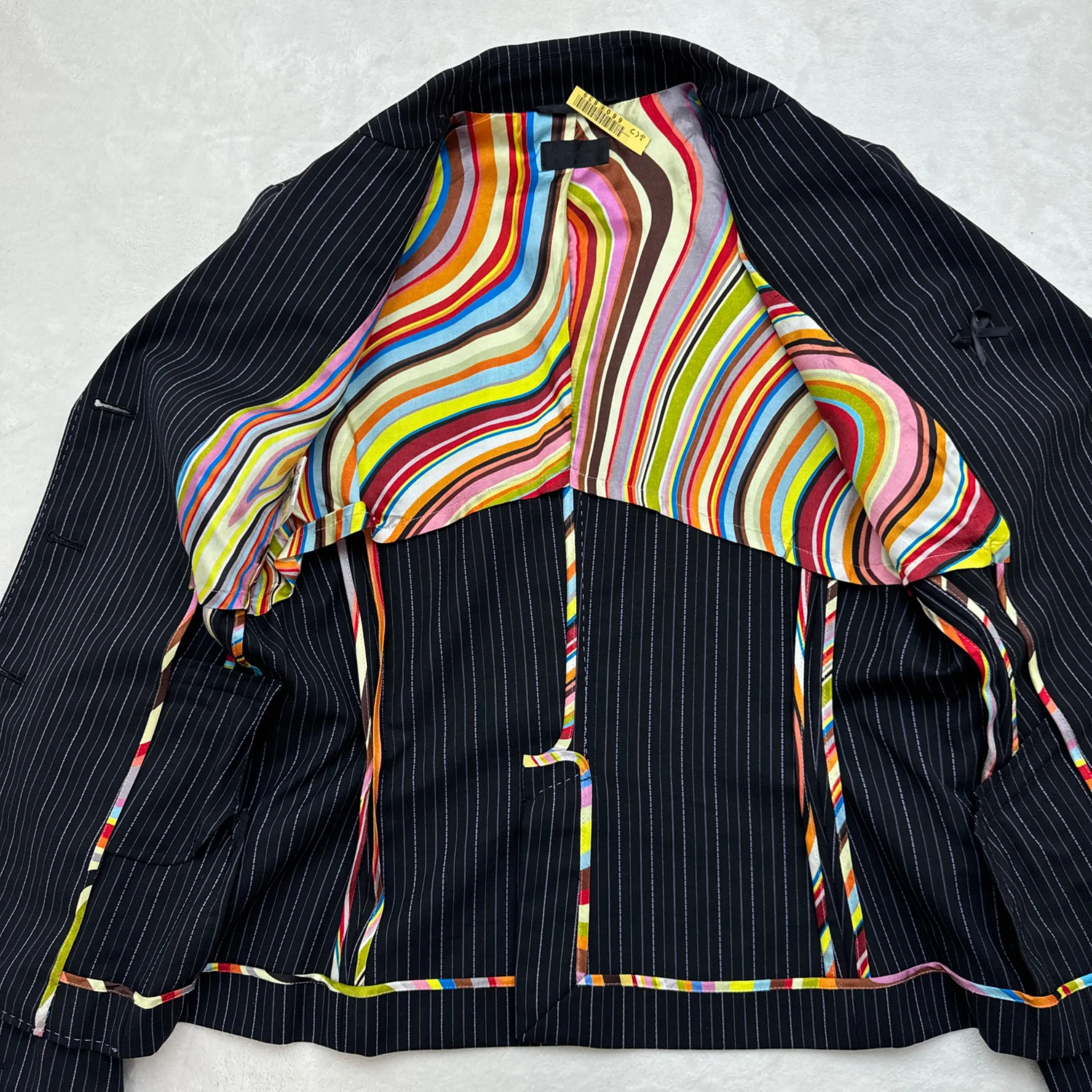 ポールスミスブラック　スーツ　セットアップ