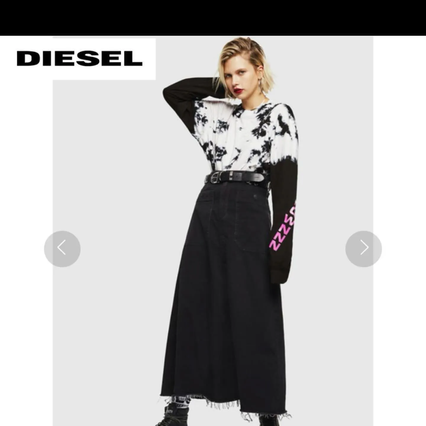 ディーゼルDIESEL ロングスカート