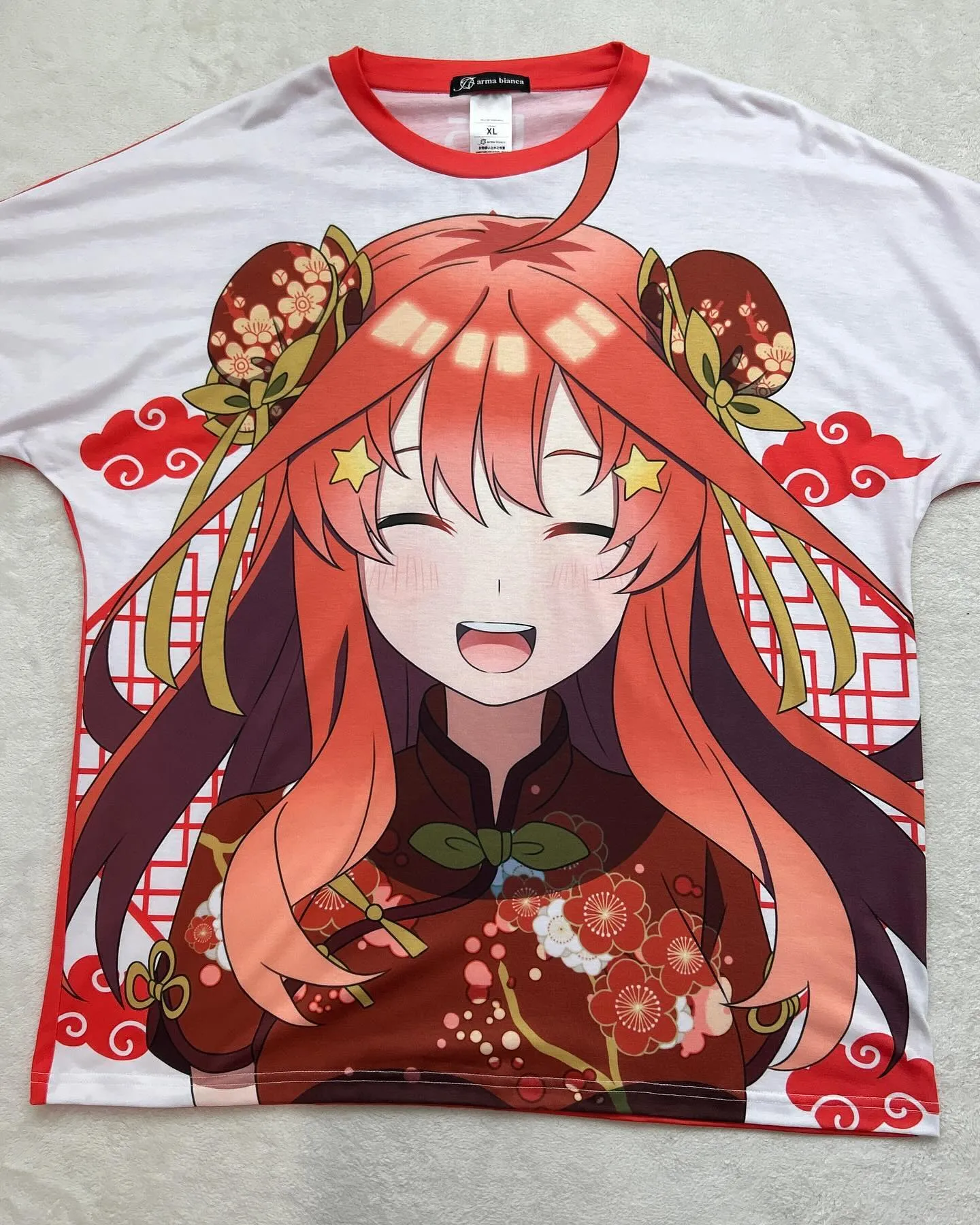 五等分の花嫁 フルグラフィックTシャツ