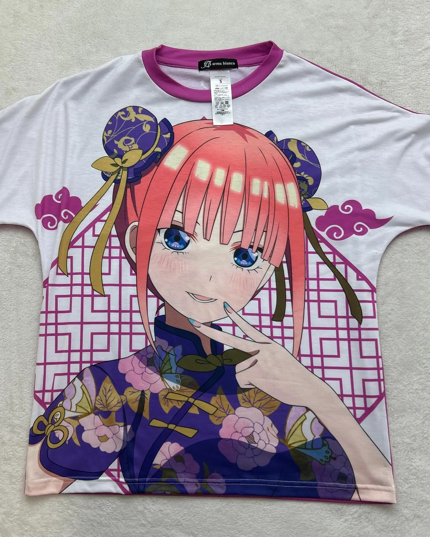 五等分の花嫁 フルグラフィックTシャツ