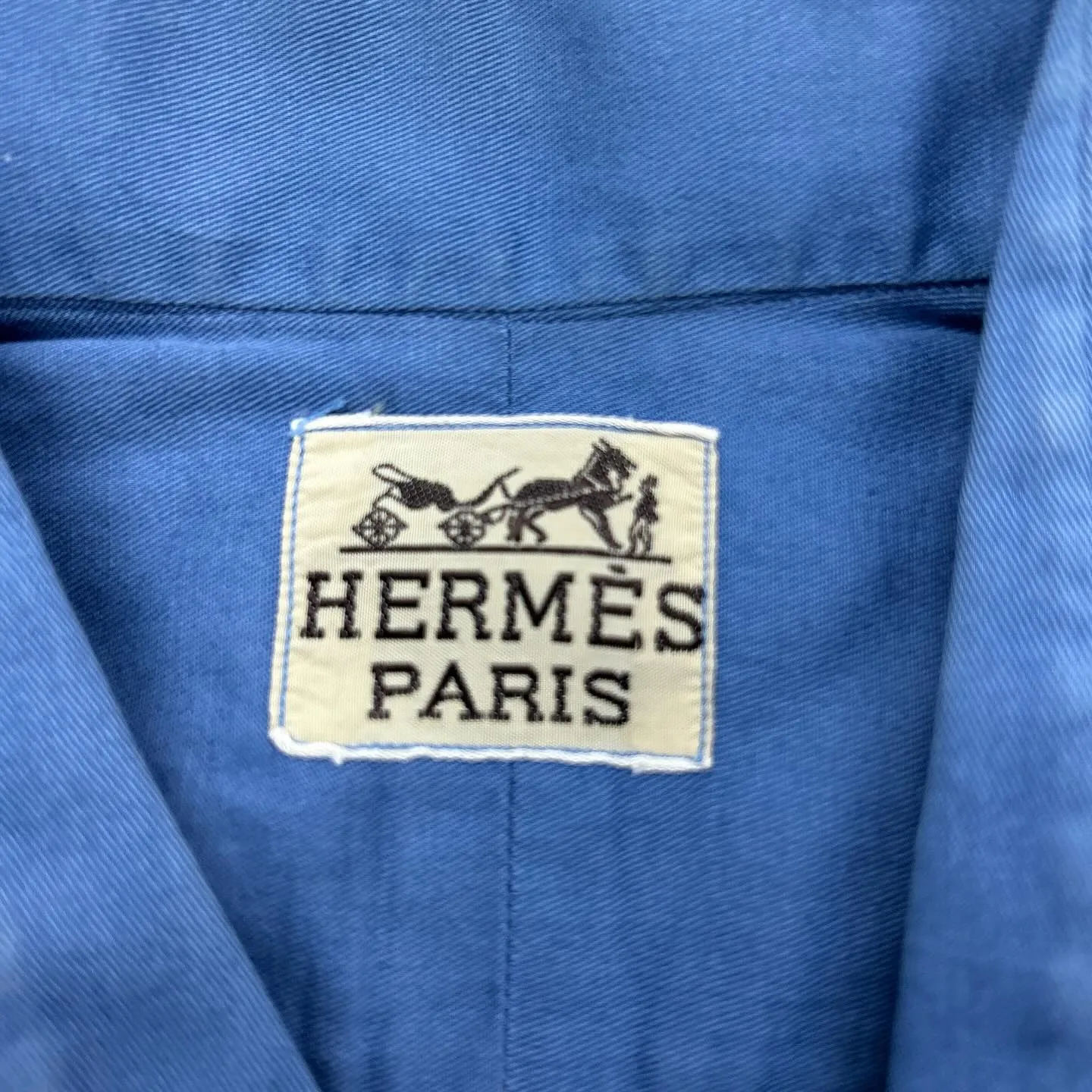 HERMESエルメスのメンズ、ミリタリーワークシャツ